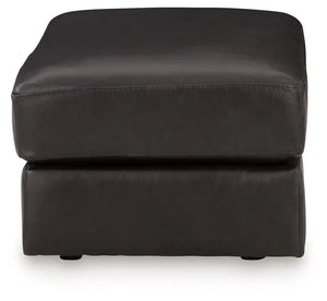 Amiata - Ottoman - Onyx - Best Buy Furniture