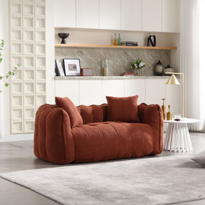 Cozy Beanbag Chair With High Resilience Foam Core For 2