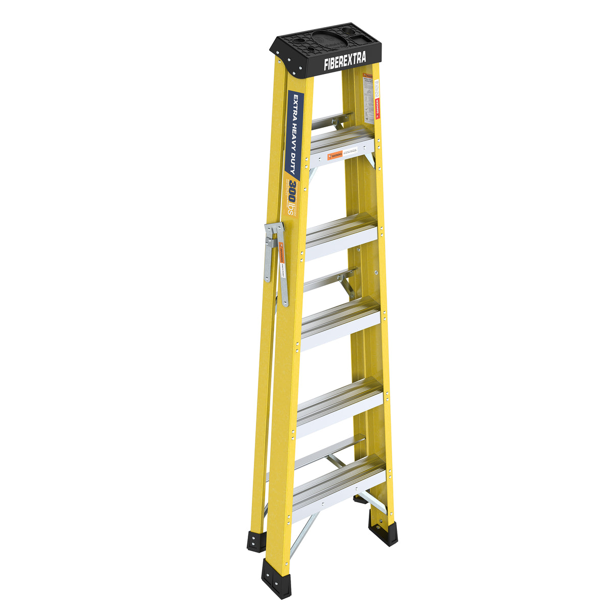 Fiberglass Reinforced Single Side Ladder – 6 Step