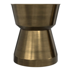 Allegra - Side Table - Antique Brass