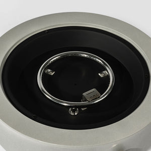 Propane Gas Fire Pit Bowl, 40000 Btu, Round For Outside - Gray