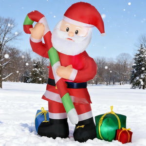 6ft Inflatable Santa Claus Christmas Decoration
