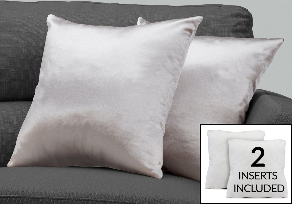 Pillows, Square, Insert Included, Decorative Throw, Hypoallergenic, Modern - Best Buy Furniture