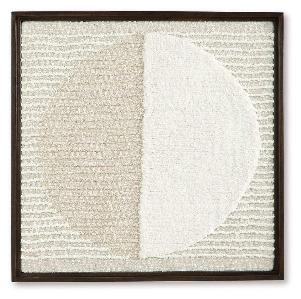 Bachard - Wall Decor - Tan / White - Best Buy Furniture