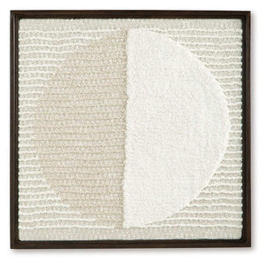 Bachard - Wall Decor - Tan / White - Best Buy Furniture