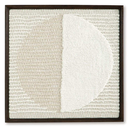 Bachard - Wall Decor - Tan / White - Best Buy Furniture