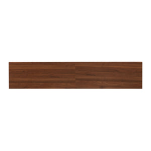 TV Stand, Entertainment Center With Fluted Drawers For Living Room - Walnut