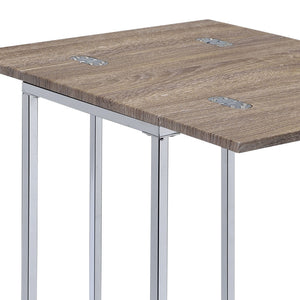 Danson - Weathered Accent Table - Oak - Best Buy Furniture