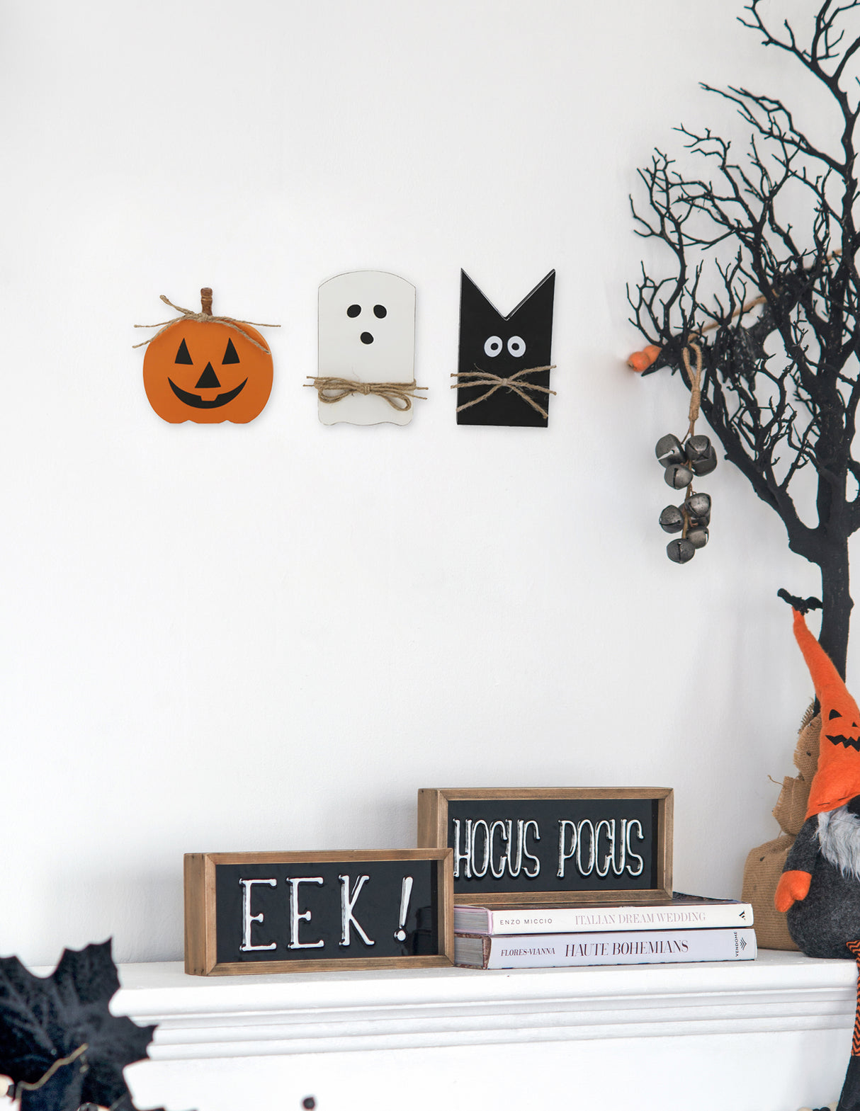 Set of 3 Halloween Holiday Table Decor