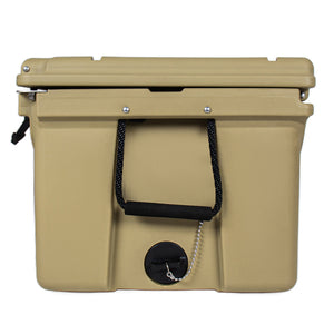 110 Quart Khaki Rotomolded Insulated Ice Chest