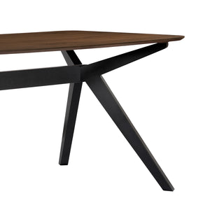 5-Pieces Upholstered Dining Set With Rubberwood Frame
