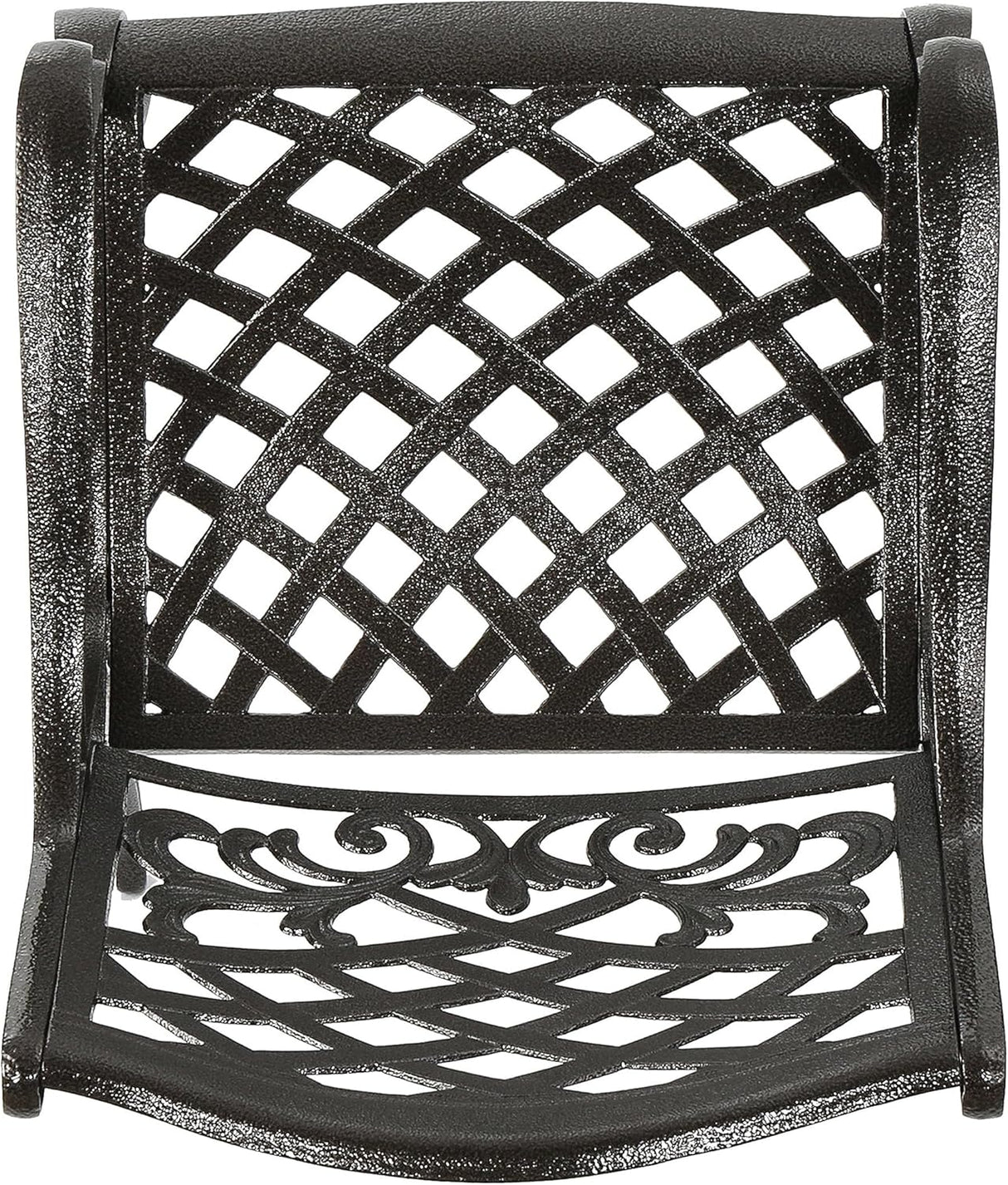 Ravenna 6-Person Metal Patio Dining Set with Rectangular Table