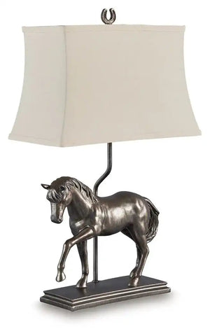 Sandorman - Poly Table Lamp - Bronze Finish - Best Buy Furniture