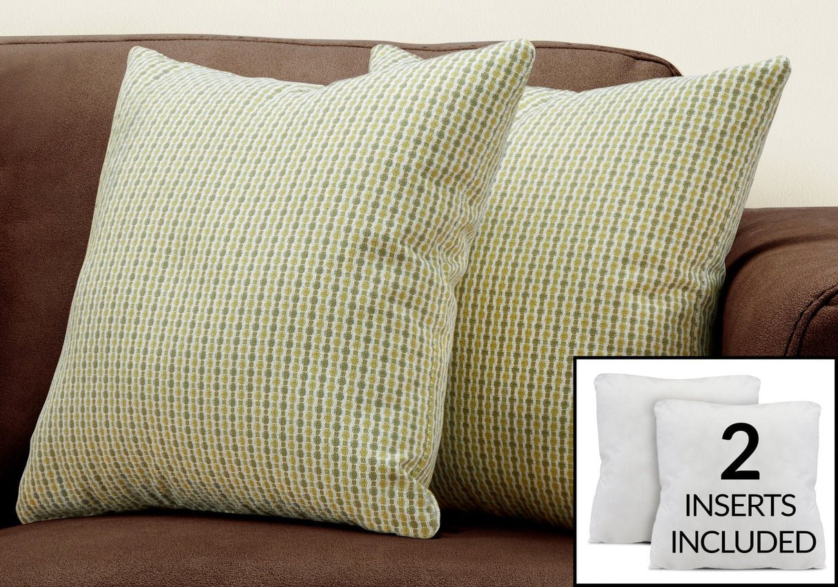 Pillows, Square, Insert Included, Decorative Throw, Hypoallergenic - Best Buy Furniture