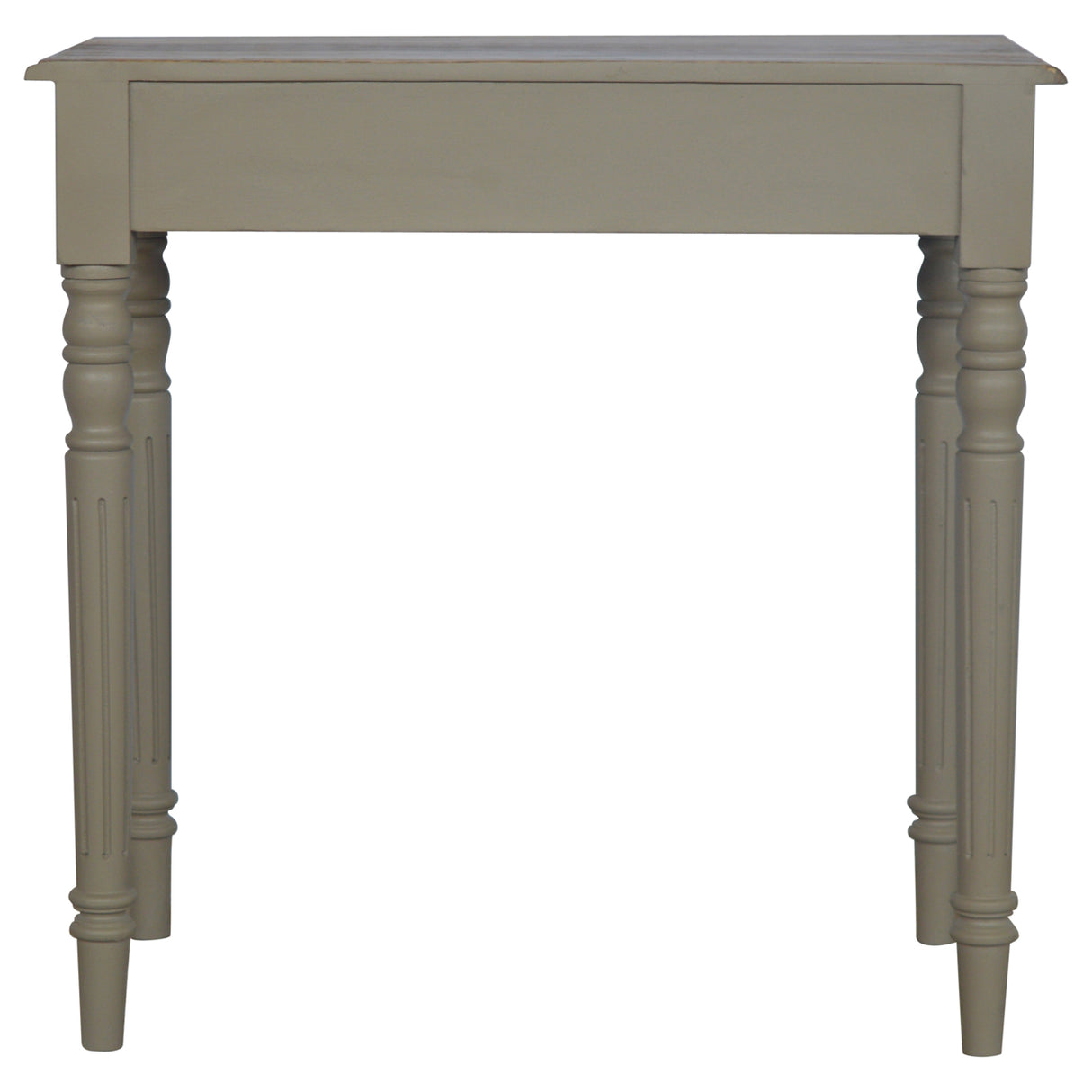 Solid Wood Hand Painted Writing Desk, 1-Drawer