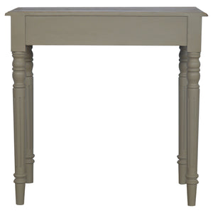 Solid Wood Hand Painted Writing Desk, 1-Drawer