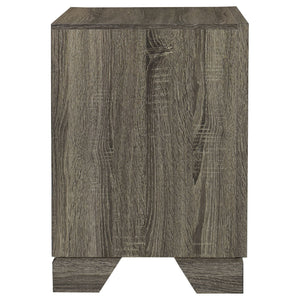 Funston - 2 Drawer Nightstand - Brown Oak
