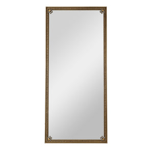 Full Length Mirror With Stand, Floor Standing Dressing - Antique Gold