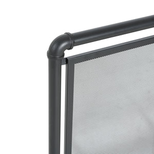 Celeste 1 Panel Iron Fireplace Screen 36" W x 29" H