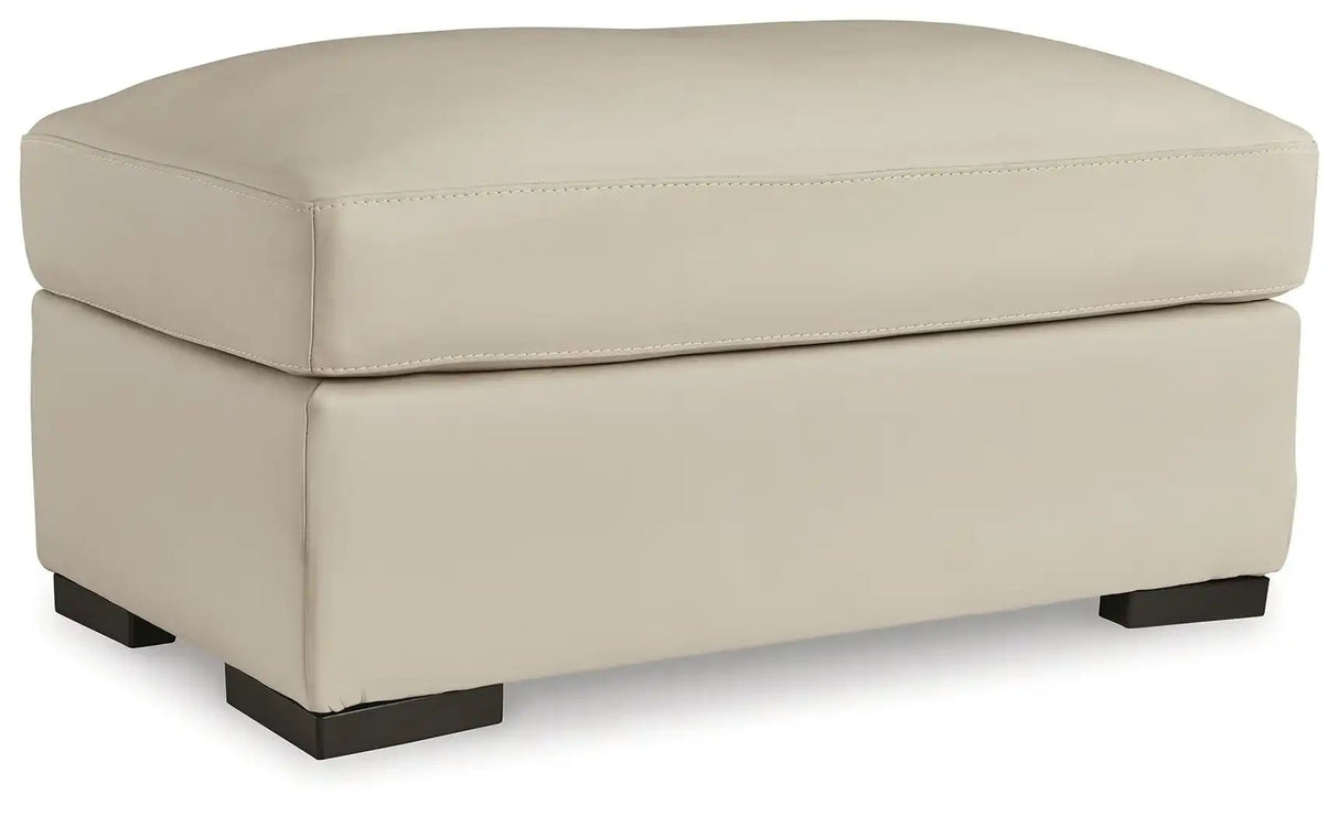 Treasure Trove - Ottoman - Almond - Best Buy Furniture