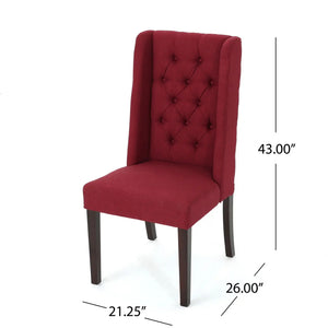 Sophisticated Tufted Dining Chair With High Back Design - Best Buy Furniture