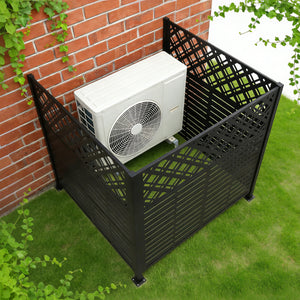 W48'' x H47.3'' x 2 Panels Metal Privacy Screen