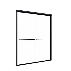 Modern Semi Frameless Double Sliding Shower Door