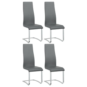 High Back Side Chairs Dining Chairs With Padded Upholstery (Set of 4)