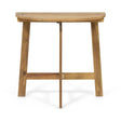 Outdoor Half Round Folding Acacia Wood Bistro Table - Best Buy Furniture