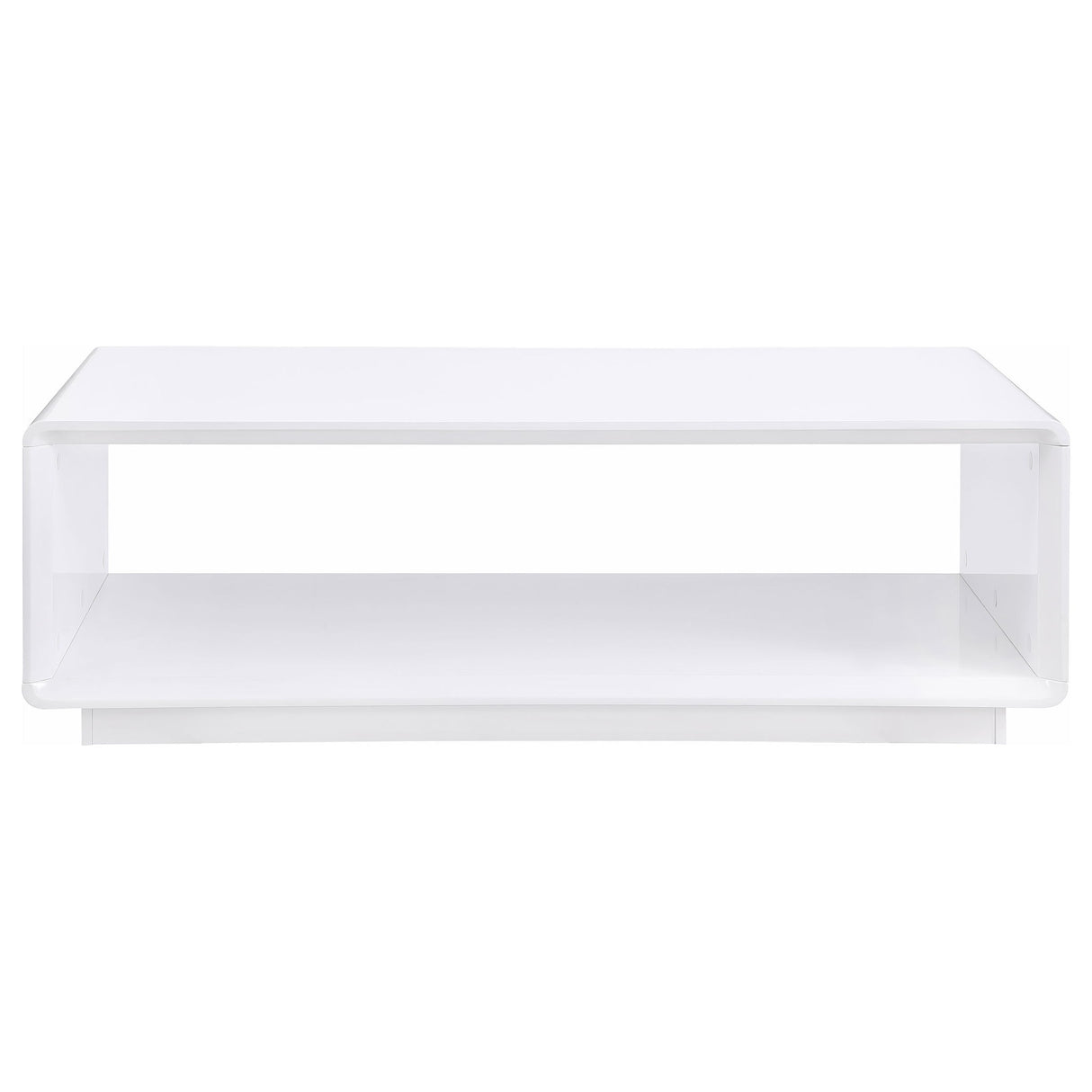 Fletcher - 2 Piece Coffee And End Table Set - Gloss White