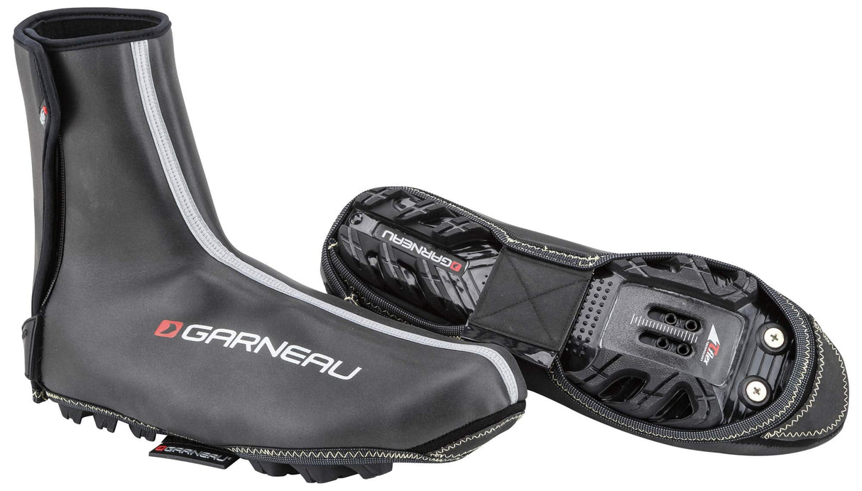 Louis Garneau Thermax 2 Black Cycling Shoe Covers - Medium