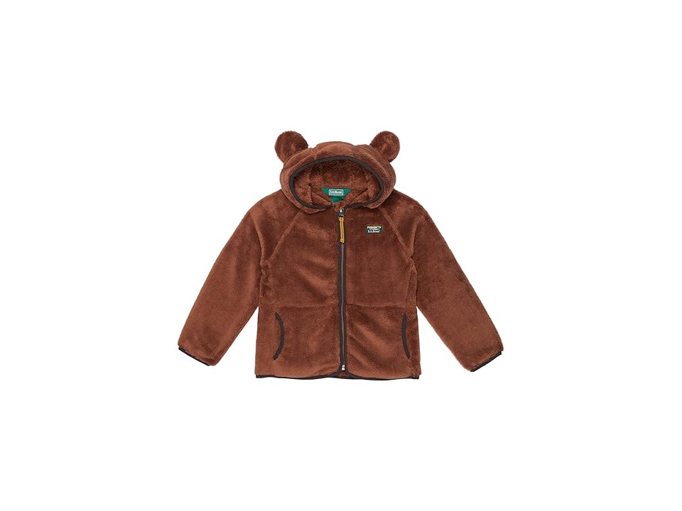 LL Bean Toddler Hi Pile Fleece Jacket - Dark Barley