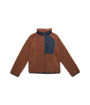Obermeyer Boys Landry Sherpa Jacket - Saddle XL
