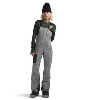 The North Face Women's Freedom Bib - Medium Grey Heather