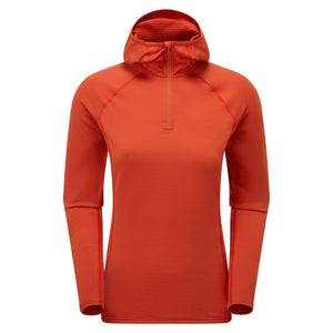 Montane Women's Protium Lite Midlayer Hooded Fleece - Eclipse Blue