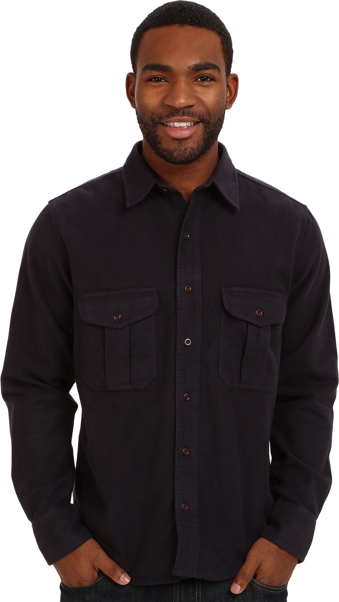 Filson Moleskin Seattle Shirt - Navy XXL