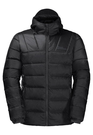 Jack Wolfskin Mens Nebelhorn Down Hoody Black Large