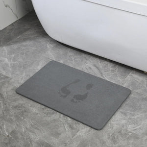 4 Colors! - 24'' x 15'' Diatomaceous Quick Drying Stone Bath Mat