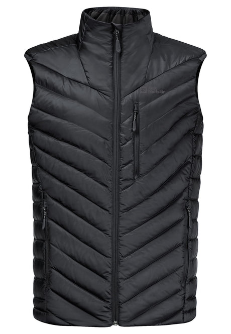 Jack Wolfskin Men's Passamani Down Vest - Phantom