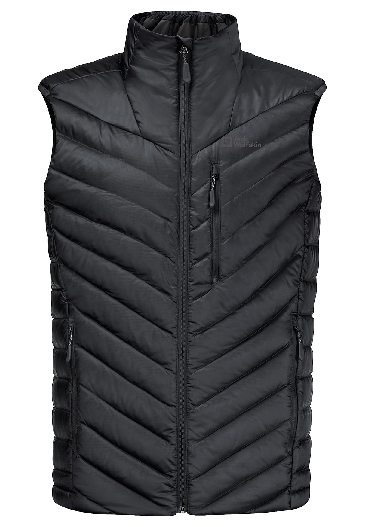 Jack Wolfskin Men's Passamani Down Vest - Phantom