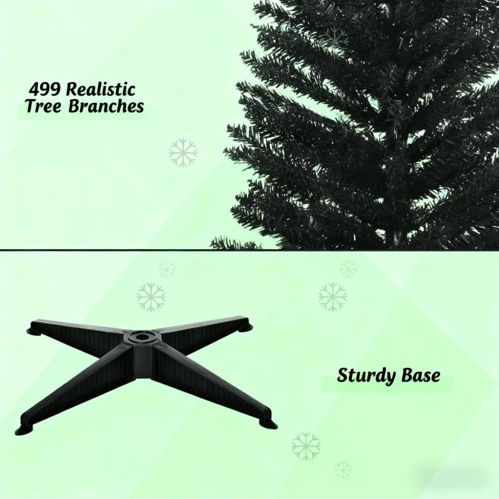 Pencil Christmas Tree with Sturdy Base