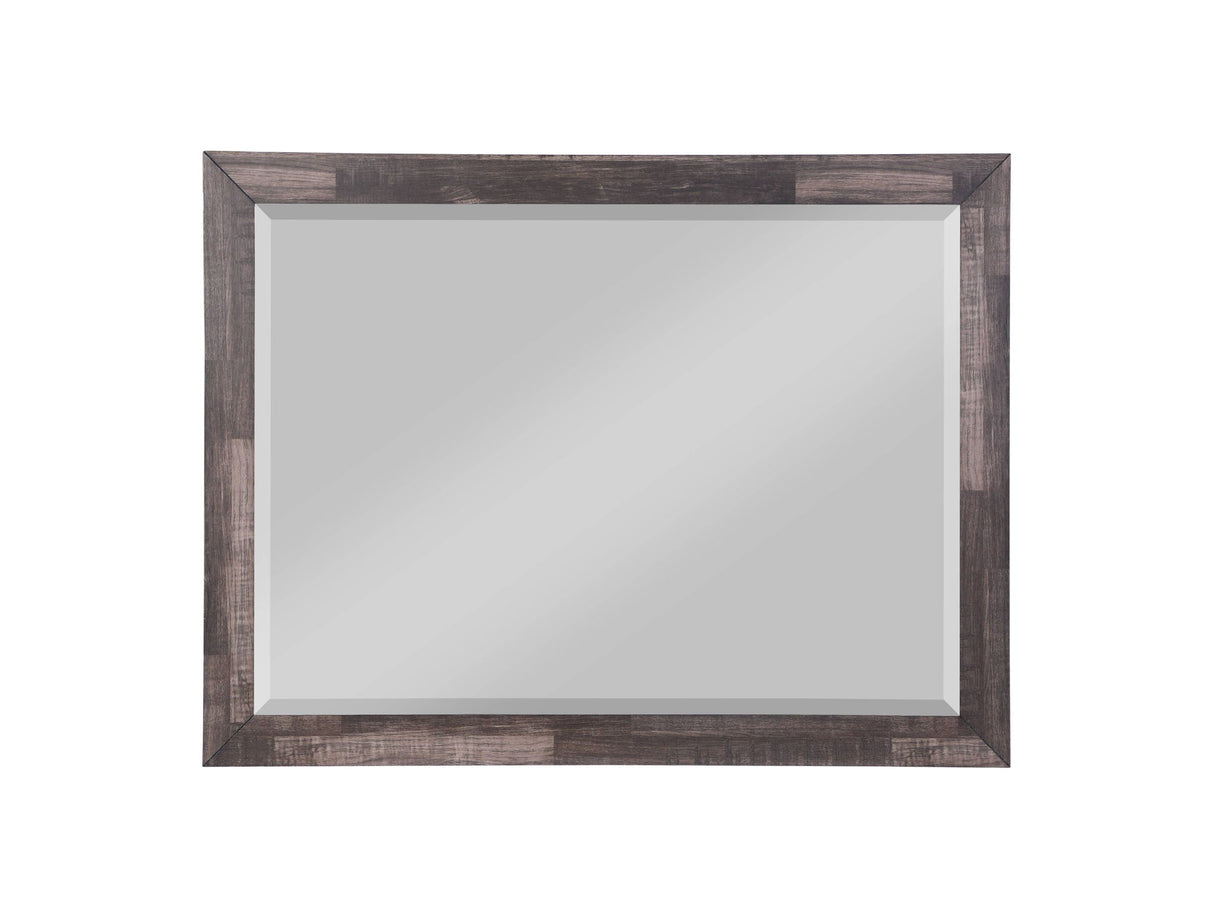Juniper - Mirror - Dark Brown - Best Buy Furniture