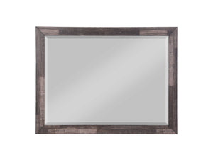 Juniper - Mirror - Dark Brown - Best Buy Furniture
