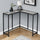 Corner Accent Console Table For Entryway, Unique L-Shaped Design - Best Buy Furniture