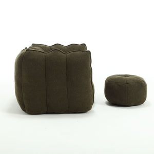 Soft Bean Bag Chair With High Resilient Foam