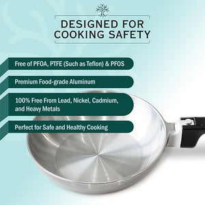 8-Inch Chef Skillet – Lightweight Cast Aluminum Frying Pan
