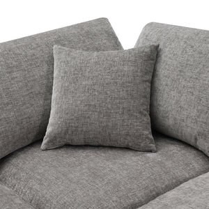 Modern Modular Cloud Sofa Bed, 6 Seat Sectional Couch Set With Ottoman, Free Combination, Convertible U Shaped Sleeper Sofa For Living Room