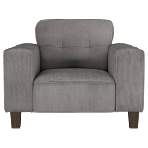 Dana - Track Arm Tufted Accent Chair