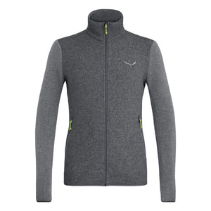Salewa Mens Fanes Sarner Light Jacket - Dark Grey Melange