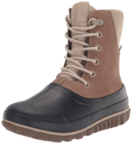 BOGS Women's Classic Casual Tall Lace Leather Snow Boot